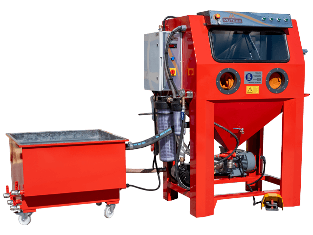 Wet Blasting Machine with High-Pressure Pumps WB-1000 pricing