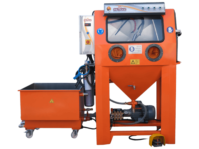 Wet Blasting Machine with High-Pressure Pumps WB-1000